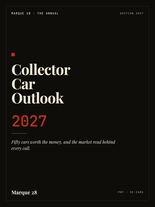 The Annual — Collector Car Outlook 2027 — Marque 28
